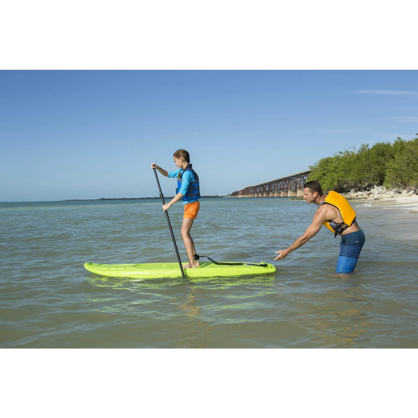 Adjustable Junior Stand Up Paddle Board Paddle 140-180 Cm (55-70") - Image 4